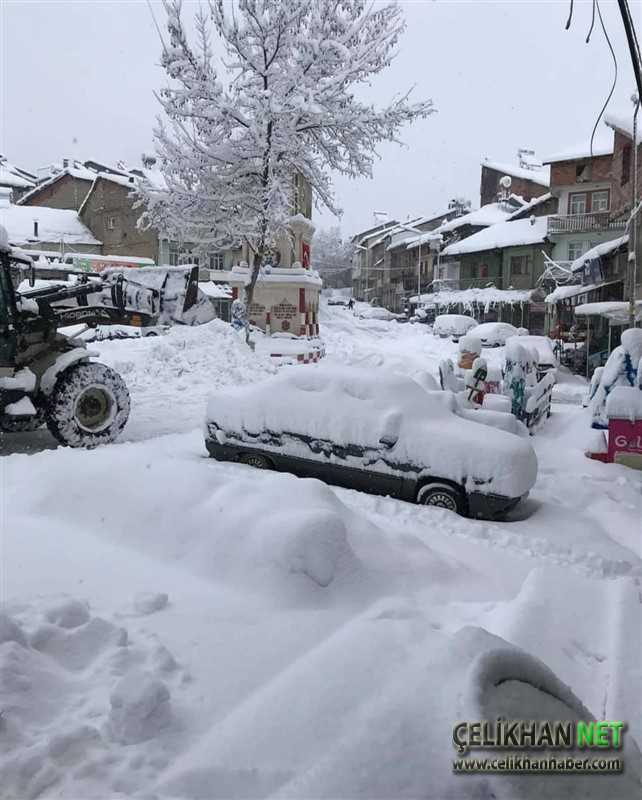 05.01.2020 Çelikhan Kar Manzaraları