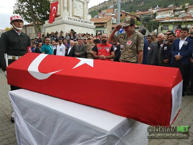 Şehit Mehmet Çelik cenaze töreni