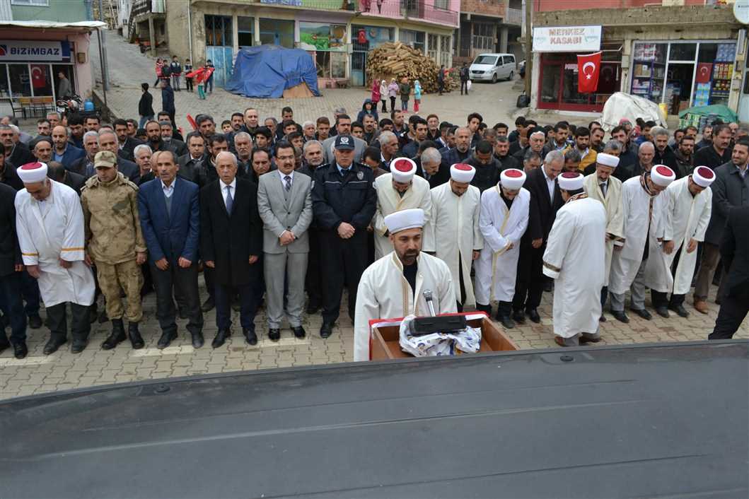 AFRİN ŞEHİTLERİ İÇİN GIYABİ CENAZE NAMAZI