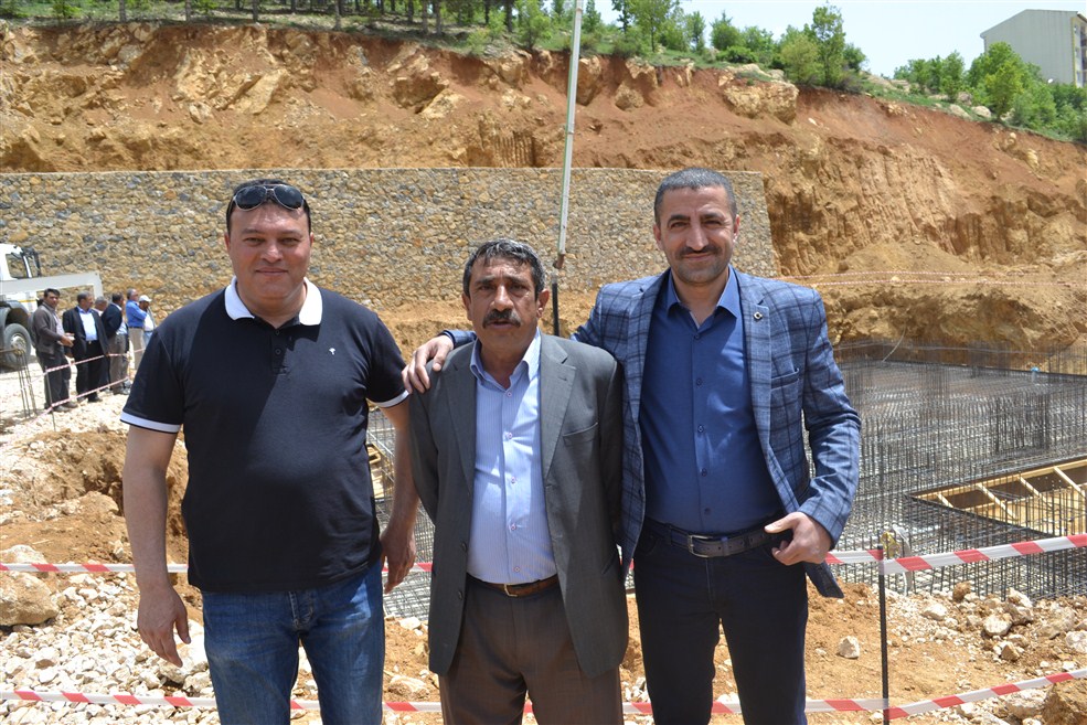 15 Temmuz Şehitler Camii temeli atıldı