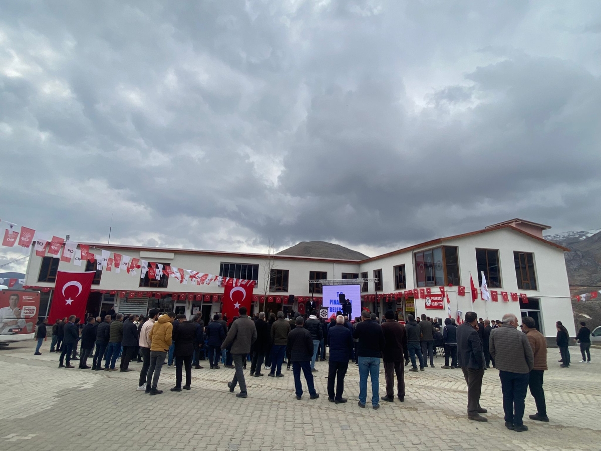 Pınarbaşı Belediye binası açılışı