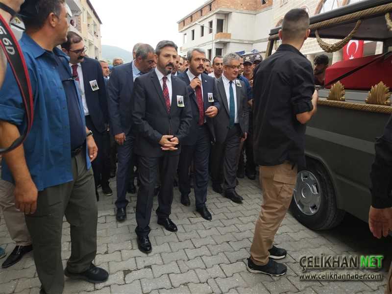 Şehit Mehmet Çelik cenaze töreni