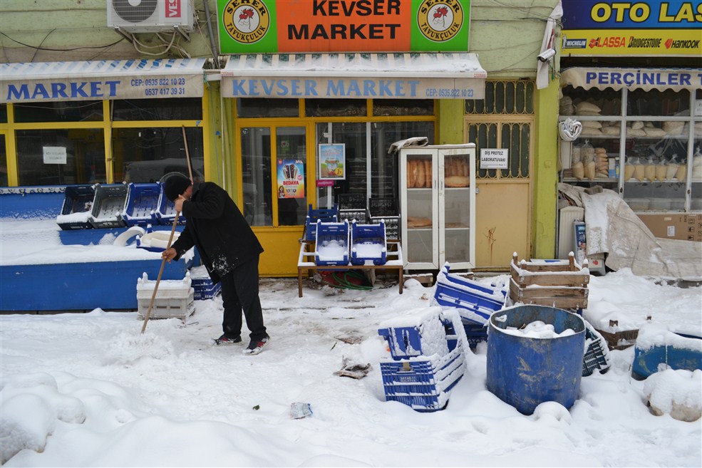 22.12.2016 kar yağışı