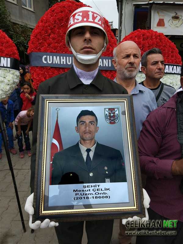 Şehit Mehmet Çelik cenaze töreni