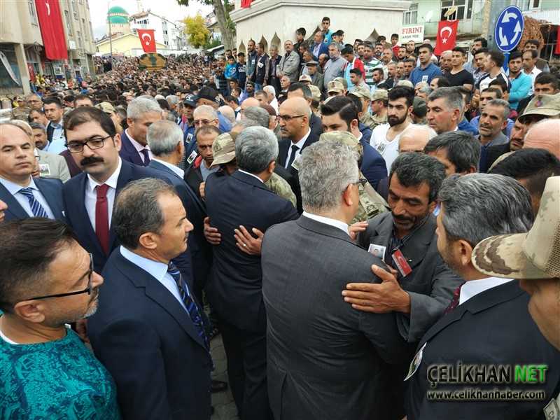 Şehit Mehmet Çelik cenaze töreni
