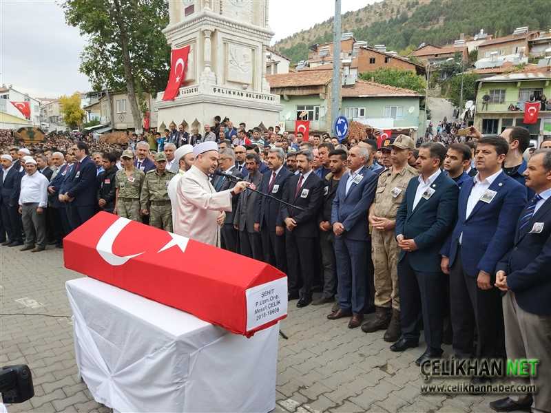 Şehit Mehmet Çelik cenaze töreni