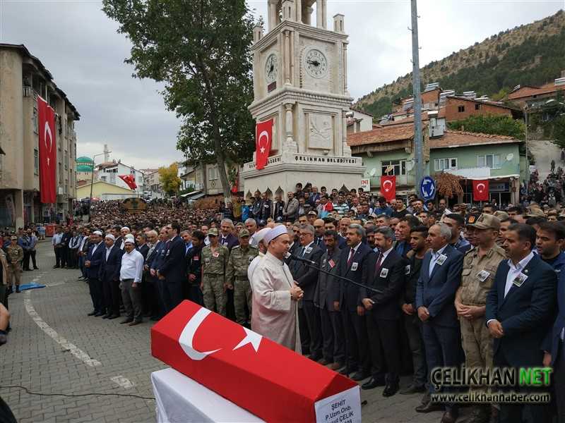 Şehit Mehmet Çelik cenaze töreni