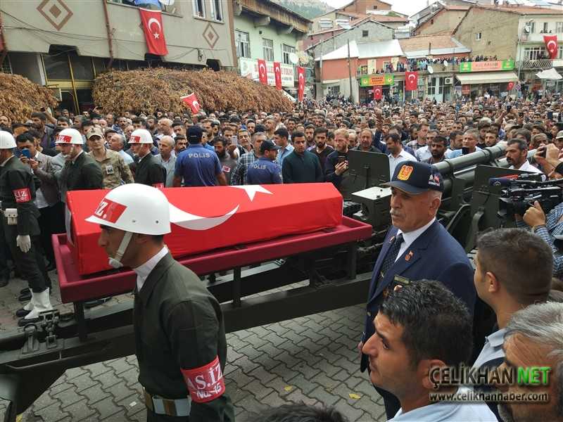 Şehit Mehmet Çelik cenaze töreni