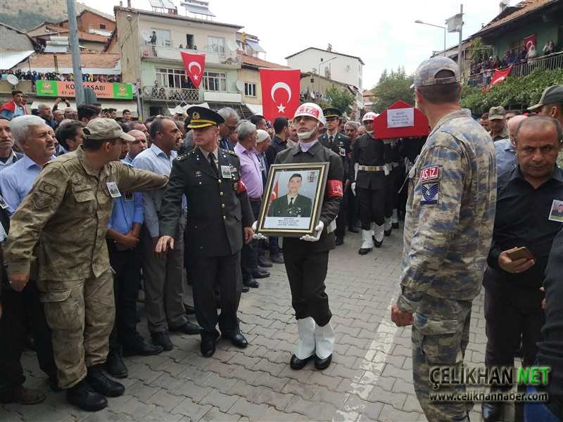 Şehit Mehmet Çelik cenaze töreni