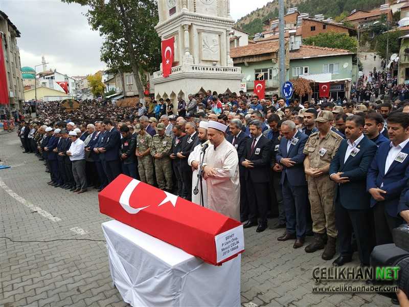 Şehit Mehmet Çelik cenaze töreni