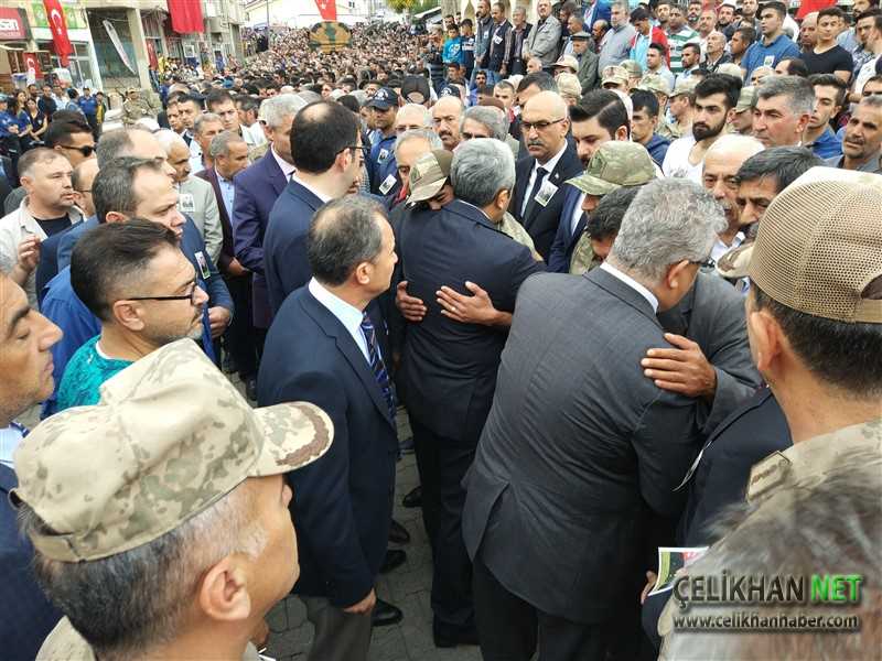 Şehit Mehmet Çelik cenaze töreni