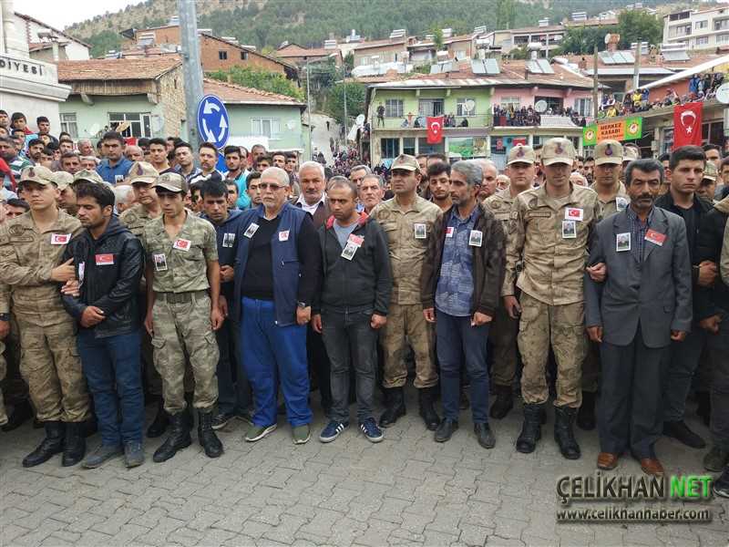 Şehit Mehmet Çelik cenaze töreni