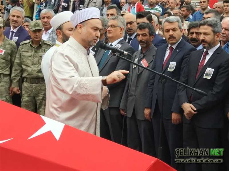 Şehit Mehmet Çelik cenaze töreni