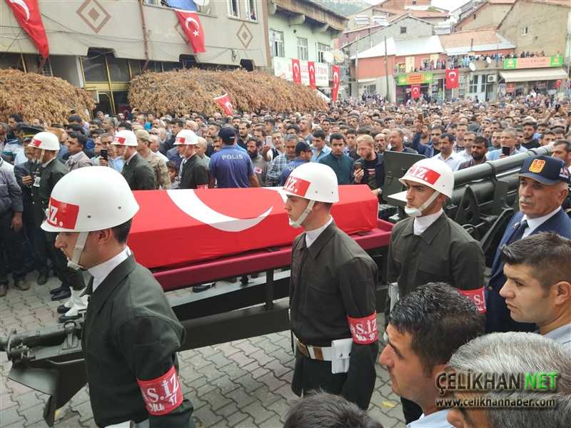Şehit Mehmet Çelik cenaze töreni