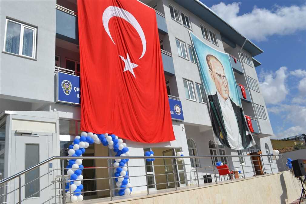 ÇELİKHAN’IN MODERN EMNİYET BİNASI HİZMETE SUNULDU