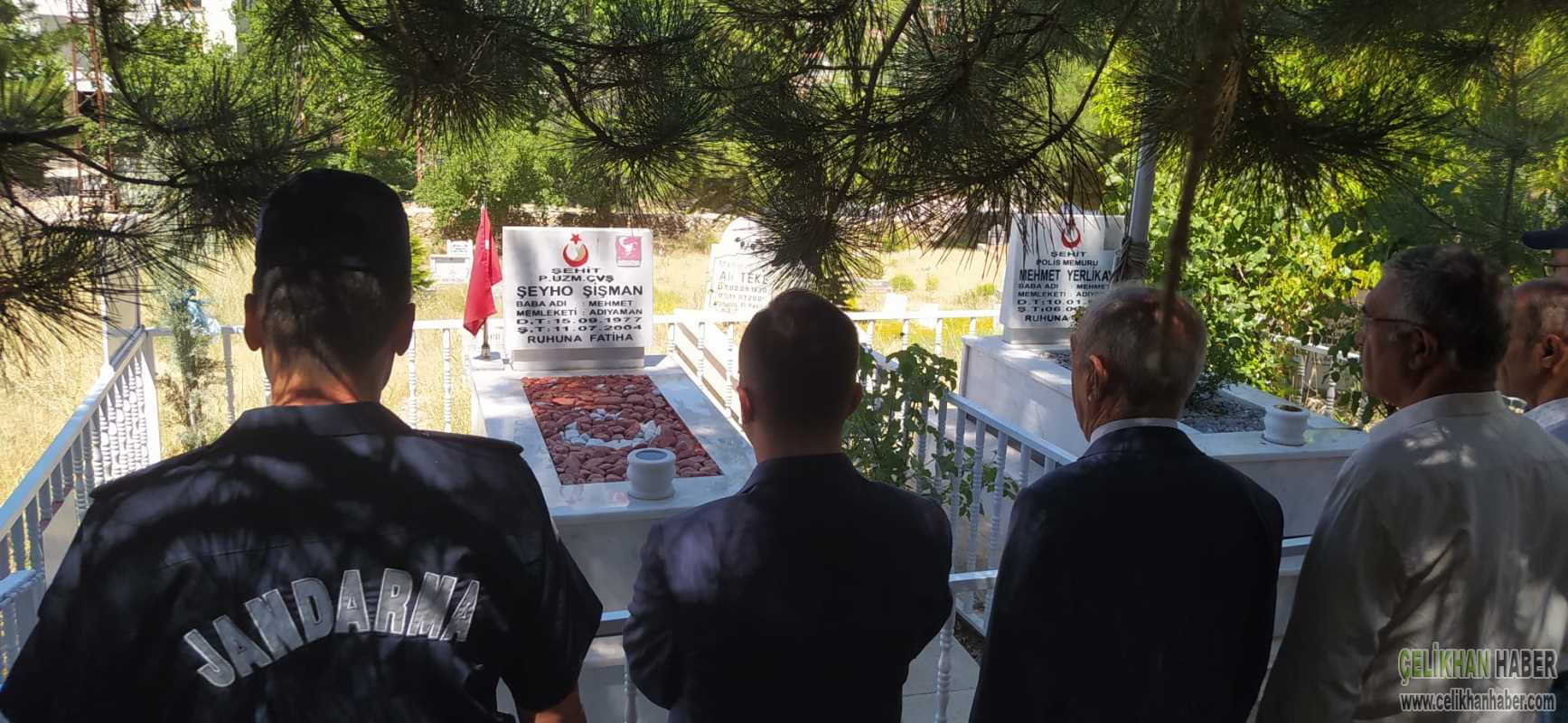 15 Temmuz şehitlik ziyareti