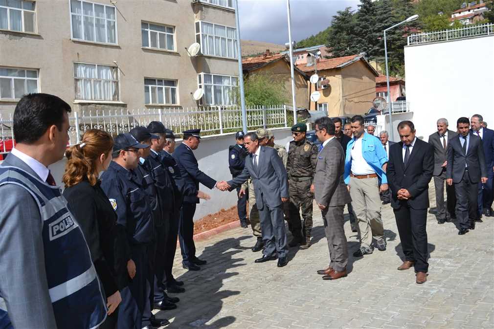 ÇELİKHAN’IN MODERN EMNİYET BİNASI HİZMETE SUNULDU