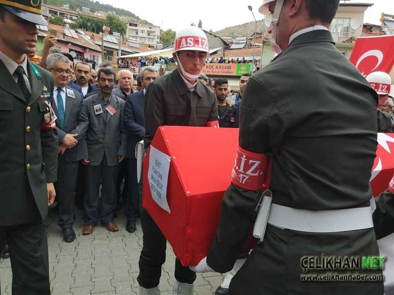 Şehit Mehmet Çelik cenaze töreni