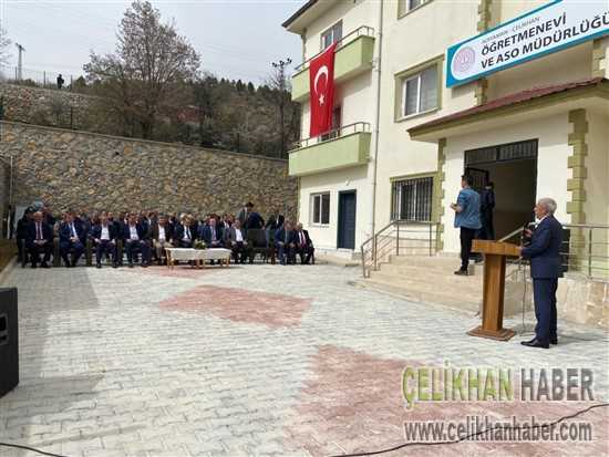 öğretmenevi açılışı