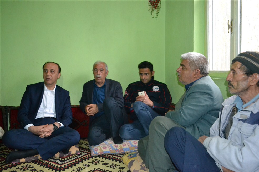 Çelikhan'ın köylerini sel vurdu