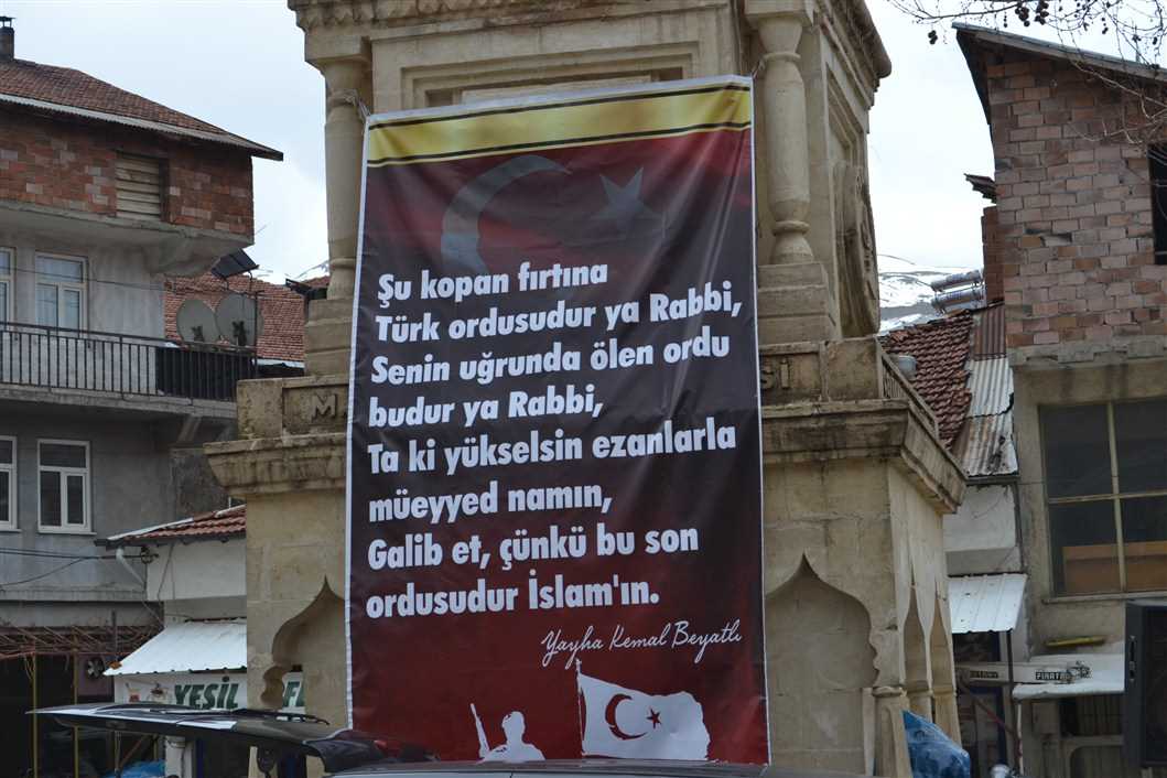 AFRİN ŞEHİTLERİ İÇİN GIYABİ CENAZE NAMAZI