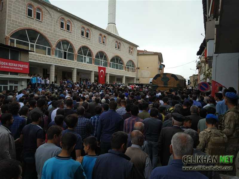 Şehit Mehmet Çelik cenaze töreni