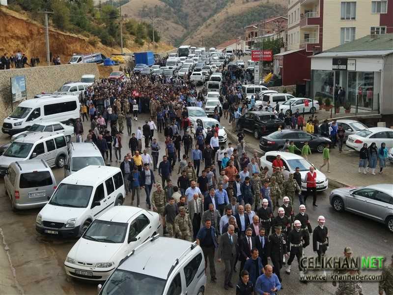 Şehit Mehmet Çelik cenaze töreni