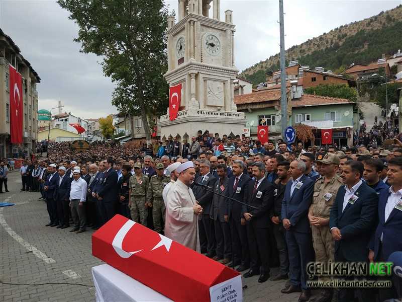 Şehit Mehmet Çelik cenaze töreni