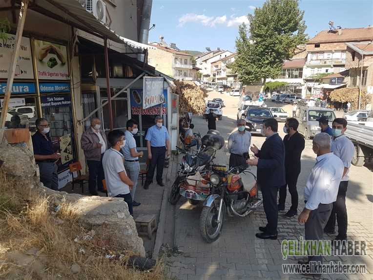 kaymakam maske uyarısı