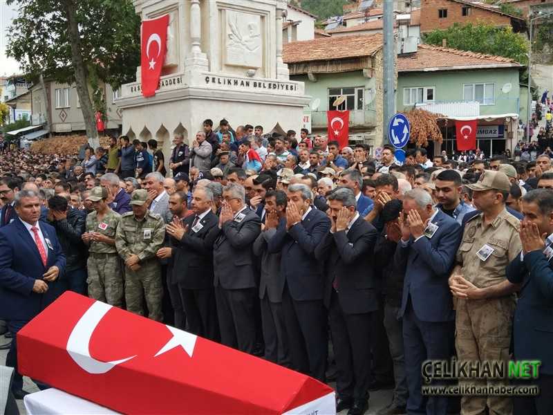 Şehit Mehmet Çelik cenaze töreni
