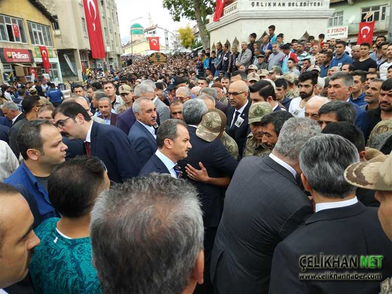 Şehit Mehmet Çelik cenaze töreni