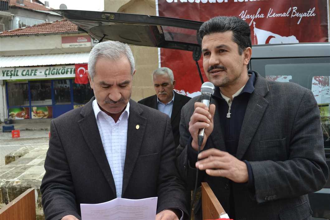 AFRİN ŞEHİTLERİ İÇİN GIYABİ CENAZE NAMAZI