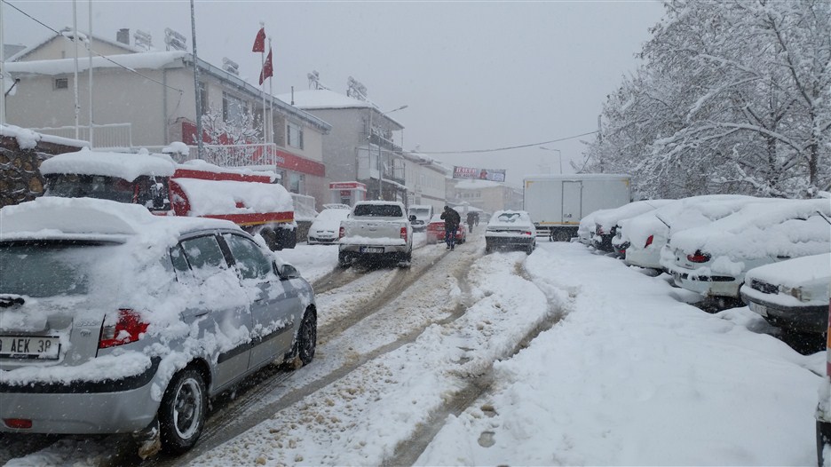 Kar Yağışı Bugün ve Dün gece