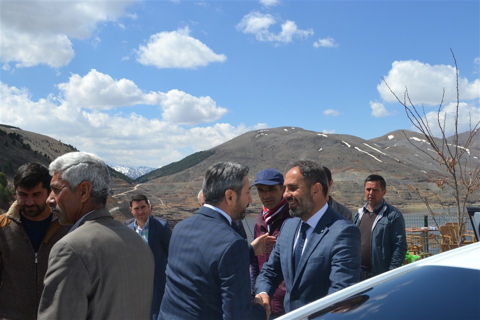 TBMM  başkan vekili Ahmet Aydın Çelikhan'da