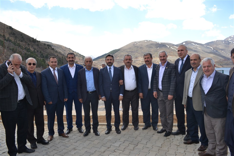 TBMM  başkan vekili Ahmet Aydın Çelikhan'da