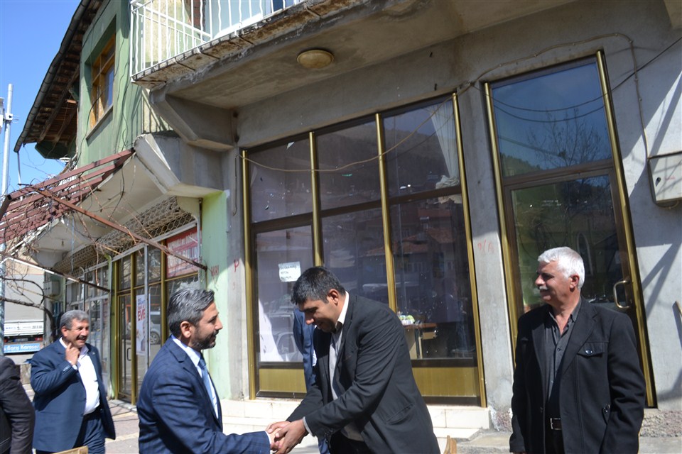 TBMM  başkan vekili Ahmet Aydın Çelikhan'da