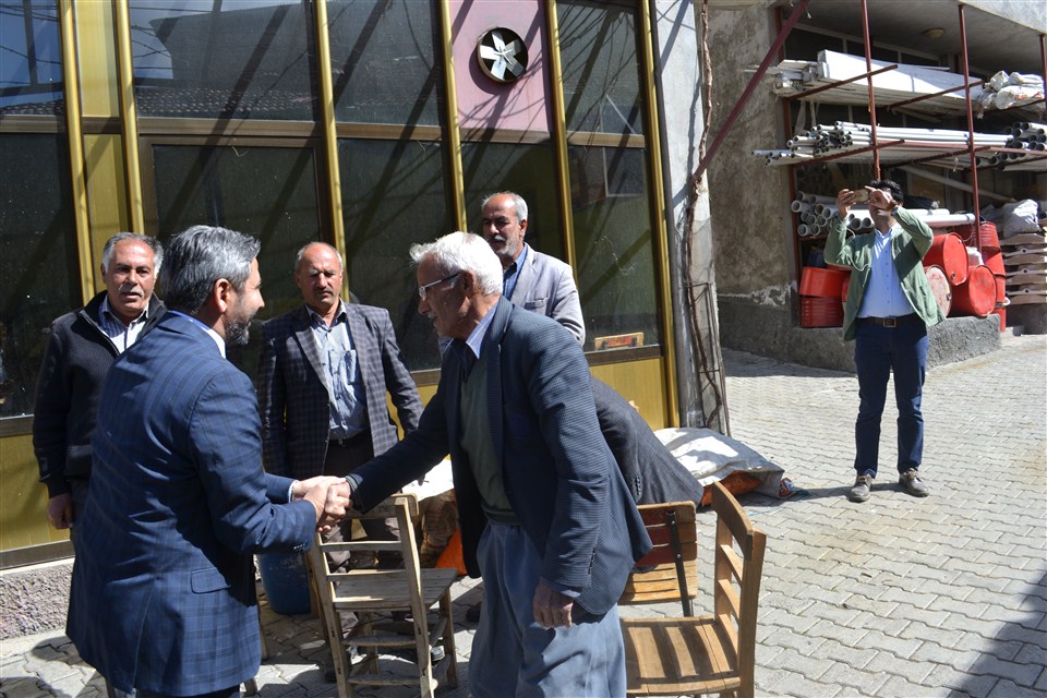 TBMM  başkan vekili Ahmet Aydın Çelikhan'da