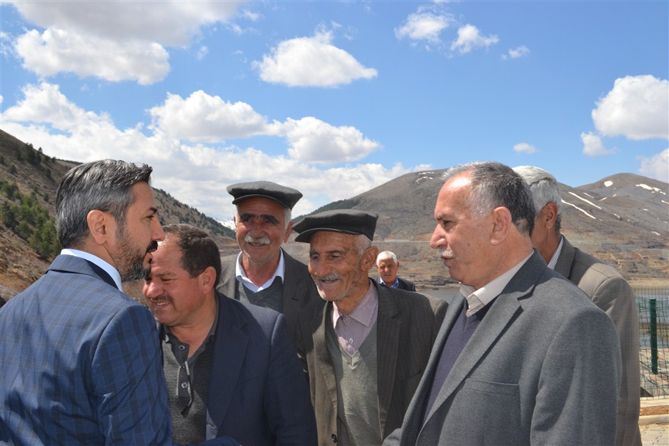 TBMM  başkan vekili Ahmet Aydın Çelikhan'da