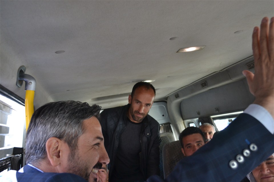 TBMM  başkan vekili Ahmet Aydın Çelikhan'da