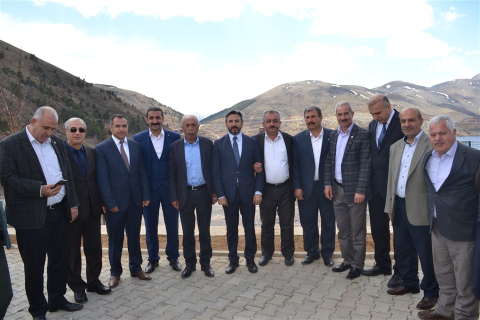 TBMM  başkan vekili Ahmet Aydın Çelikhan'da