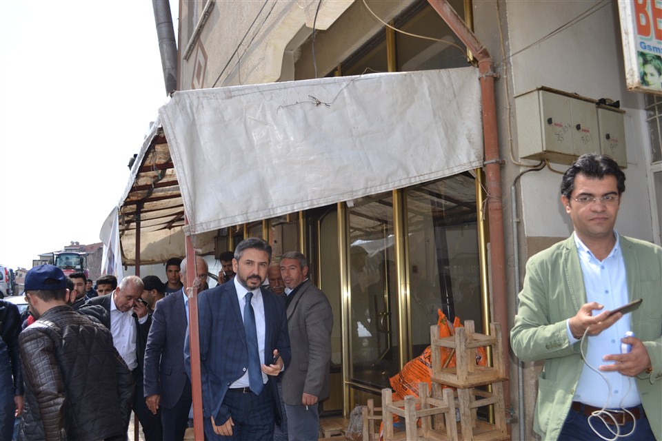 TBMM  başkan vekili Ahmet Aydın Çelikhan'da