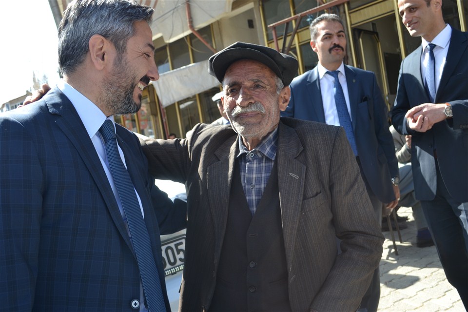 TBMM  başkan vekili Ahmet Aydın Çelikhan'da