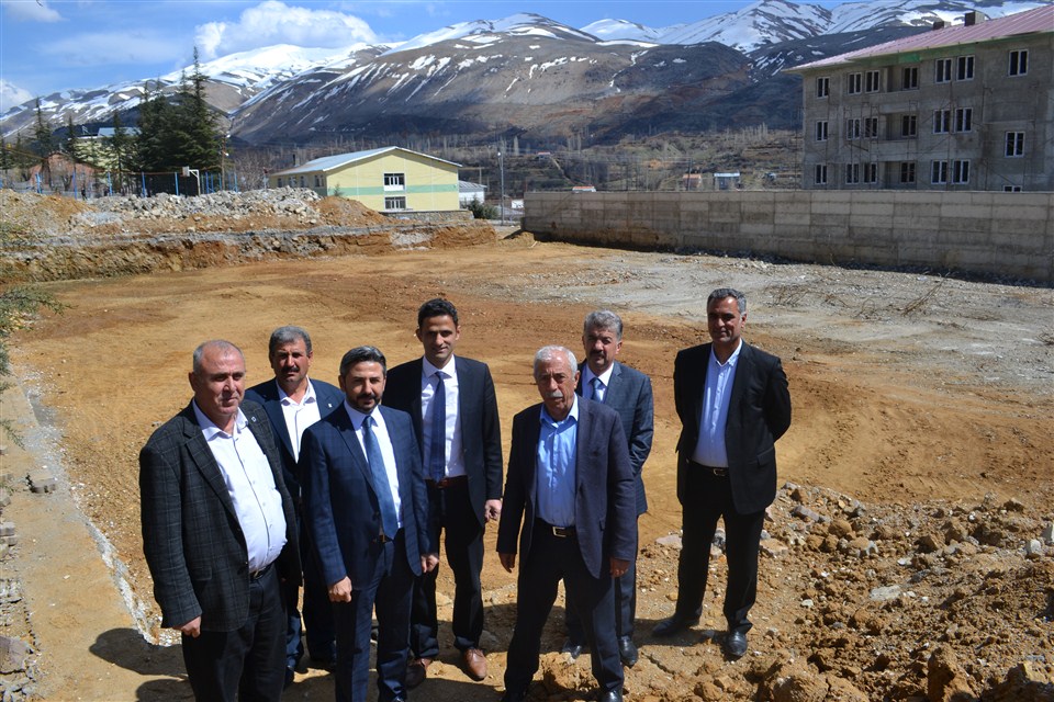 TBMM  başkan vekili Ahmet Aydın Çelikhan'da