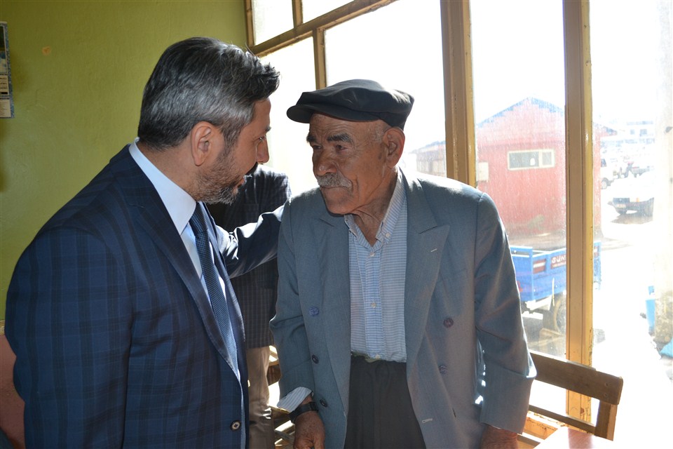 TBMM  başkan vekili Ahmet Aydın Çelikhan'da