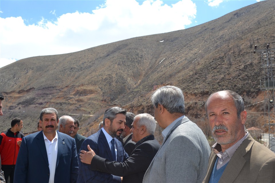 TBMM  başkan vekili Ahmet Aydın Çelikhan'da