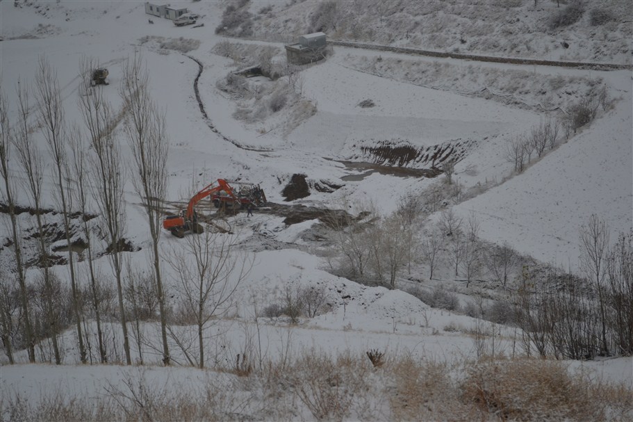 Yılın İlk Karı yağdı
