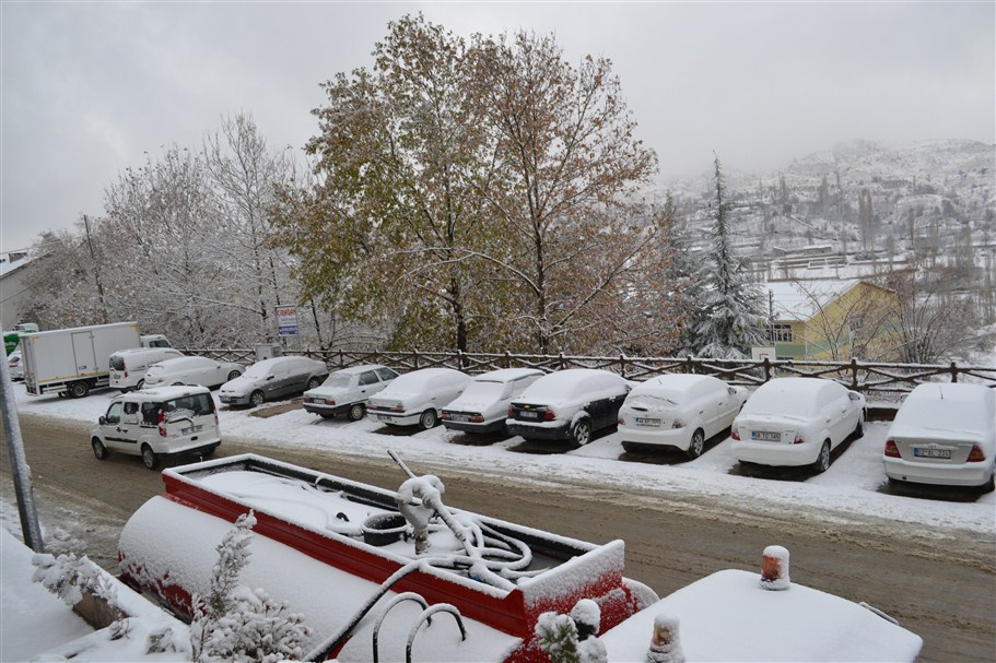 Yılın İlk Karı yağdı