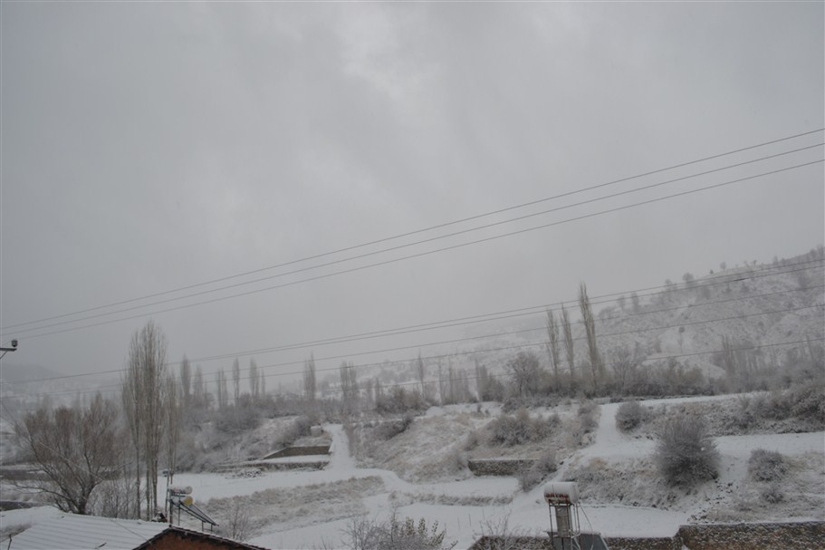 Yılın İlk Karı yağdı