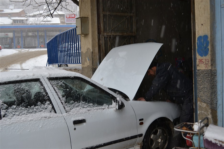 Yılın İlk Karı yağdı