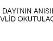 Ali Dayının Anısına Mevlid okutulacak(Pazartesi)